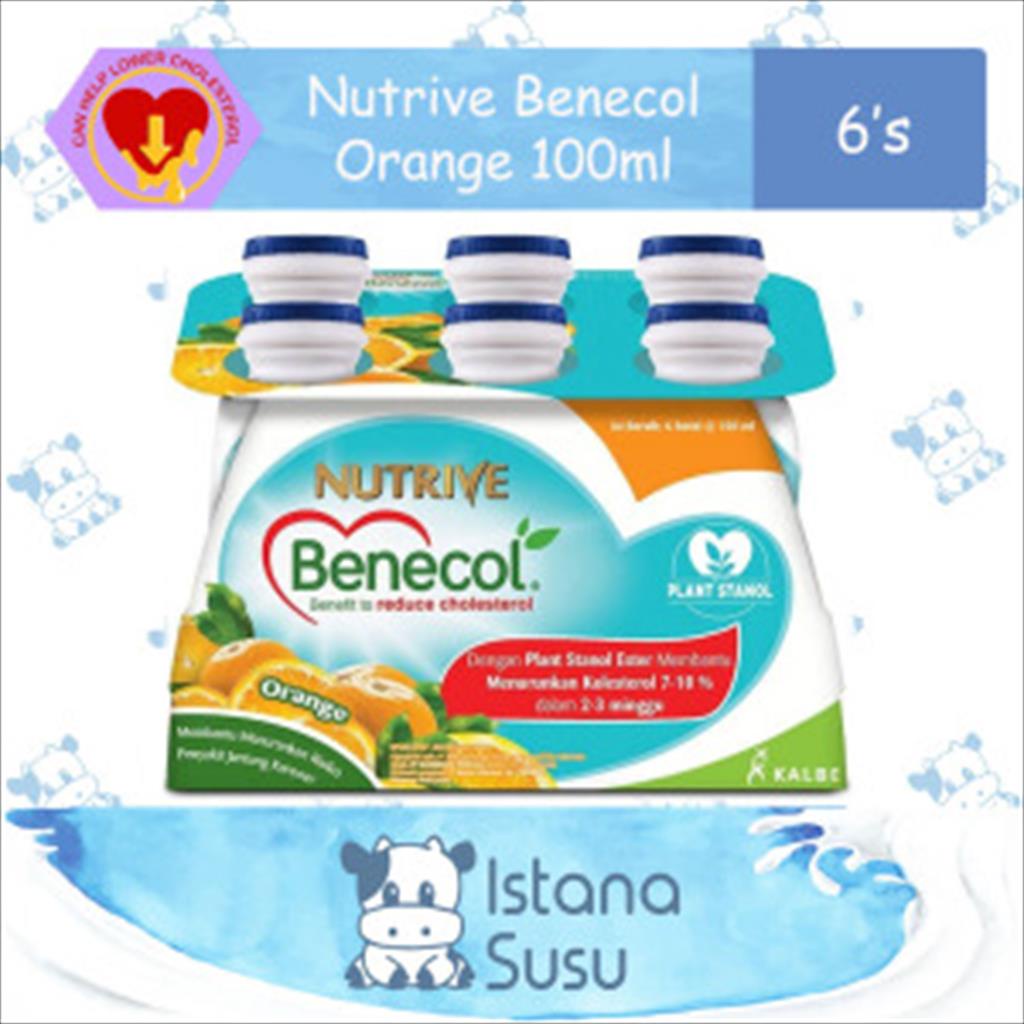 Nutrive Benecol Orange 6pcs x 100ml