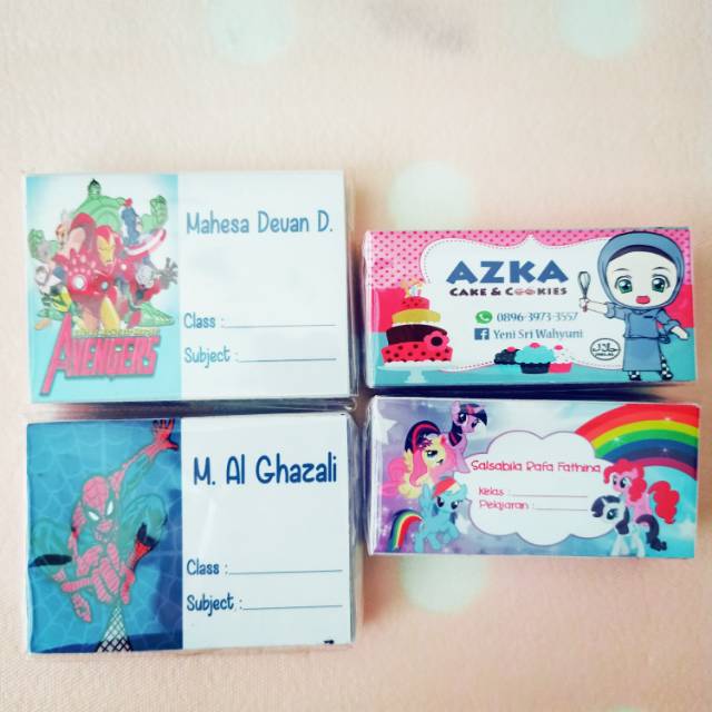 

Stiker label UK 3x7 dan UK 5x7