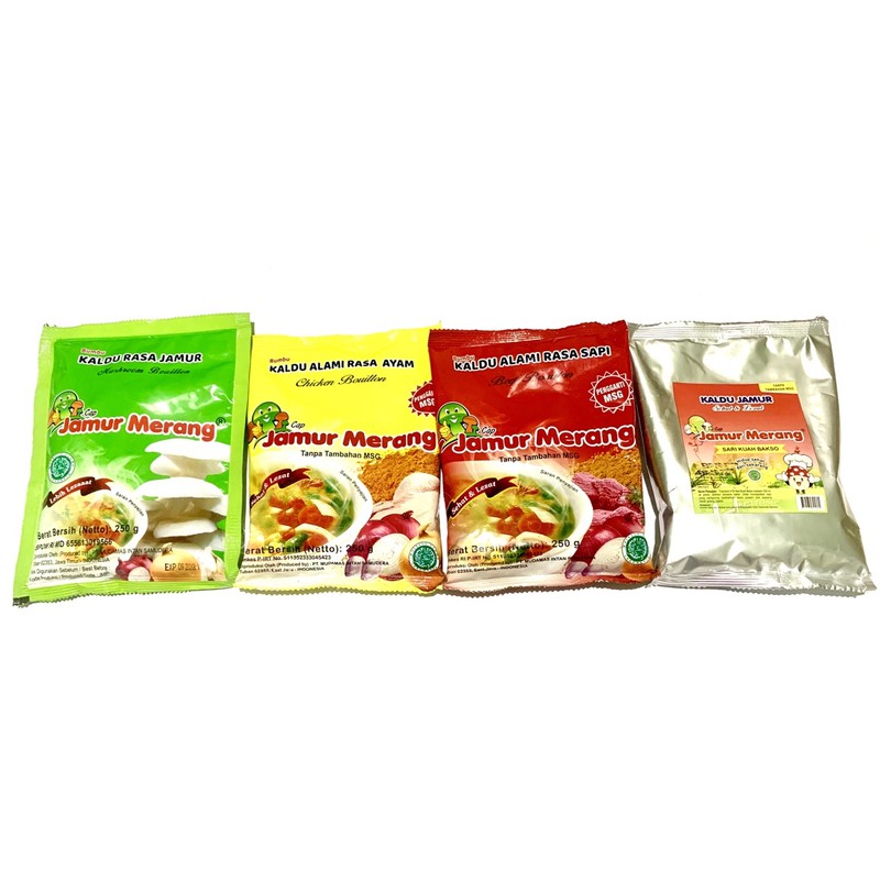 

Kaldu Alami cap Jamur Merang Kemasan 250 gr