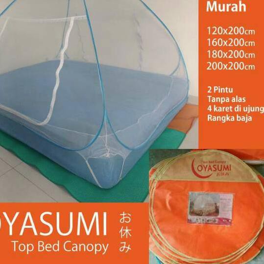 65H✴ Kelambu Lipat 180x200 200x200 210x210 120x200 160x200 Oyasumi Kelambu Tidur Kelambu Tenda Palin