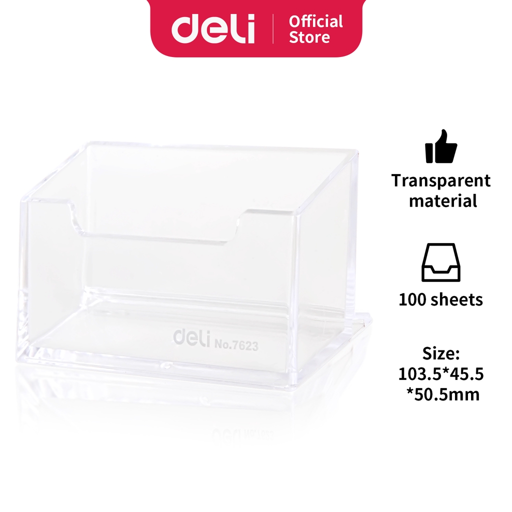 

Deli Business Card Holder Tempat Kartu 7623