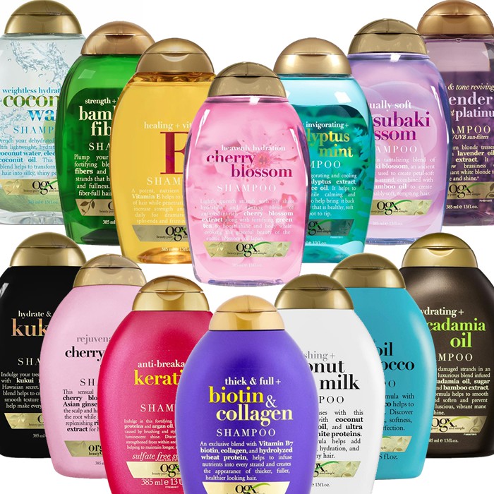 OGX Organix Shampoo 385 ml Sampo Organik No Paraben / No SLS SLES