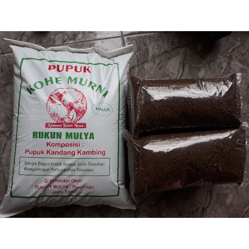 Pupuk Kohe Kambing Fermentasi halus