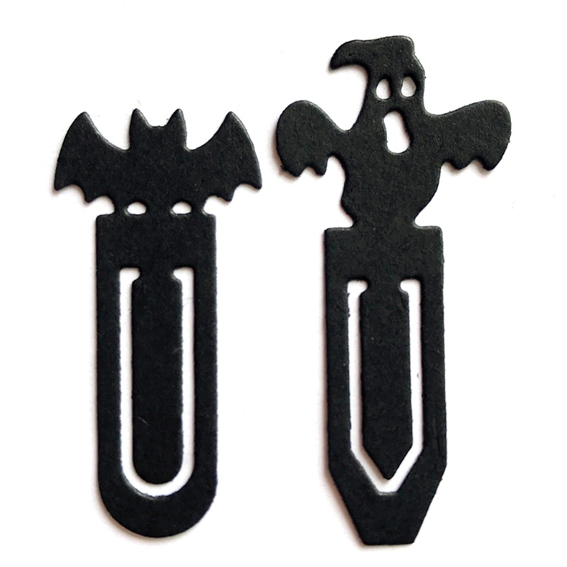 Cetakan Stensil Cutting Dies Motif Halloween Bahan Metal Untuk Scrapbook / Craft DIY / Embossing