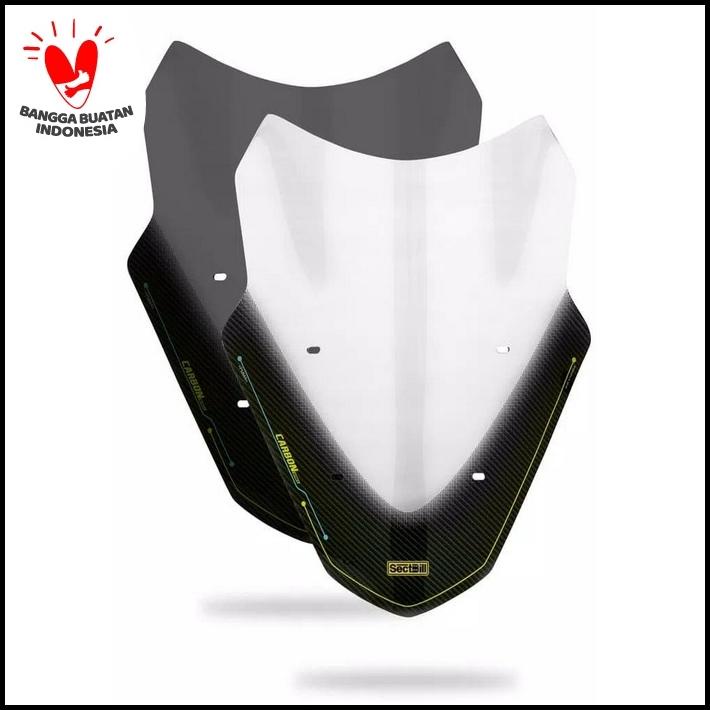 Windshield Visor Ws Yamaha Nmax Vector Carbon Sectbill