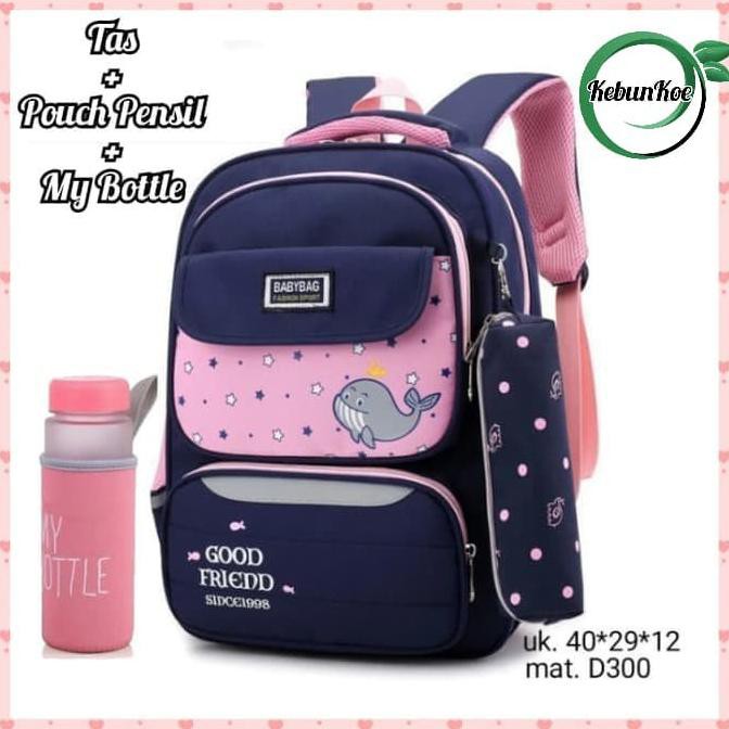 

Promo` Tas Sekolah Anak Wanita Tas Wanita Set My Bottle dan Tempat Pensil - Kuning `