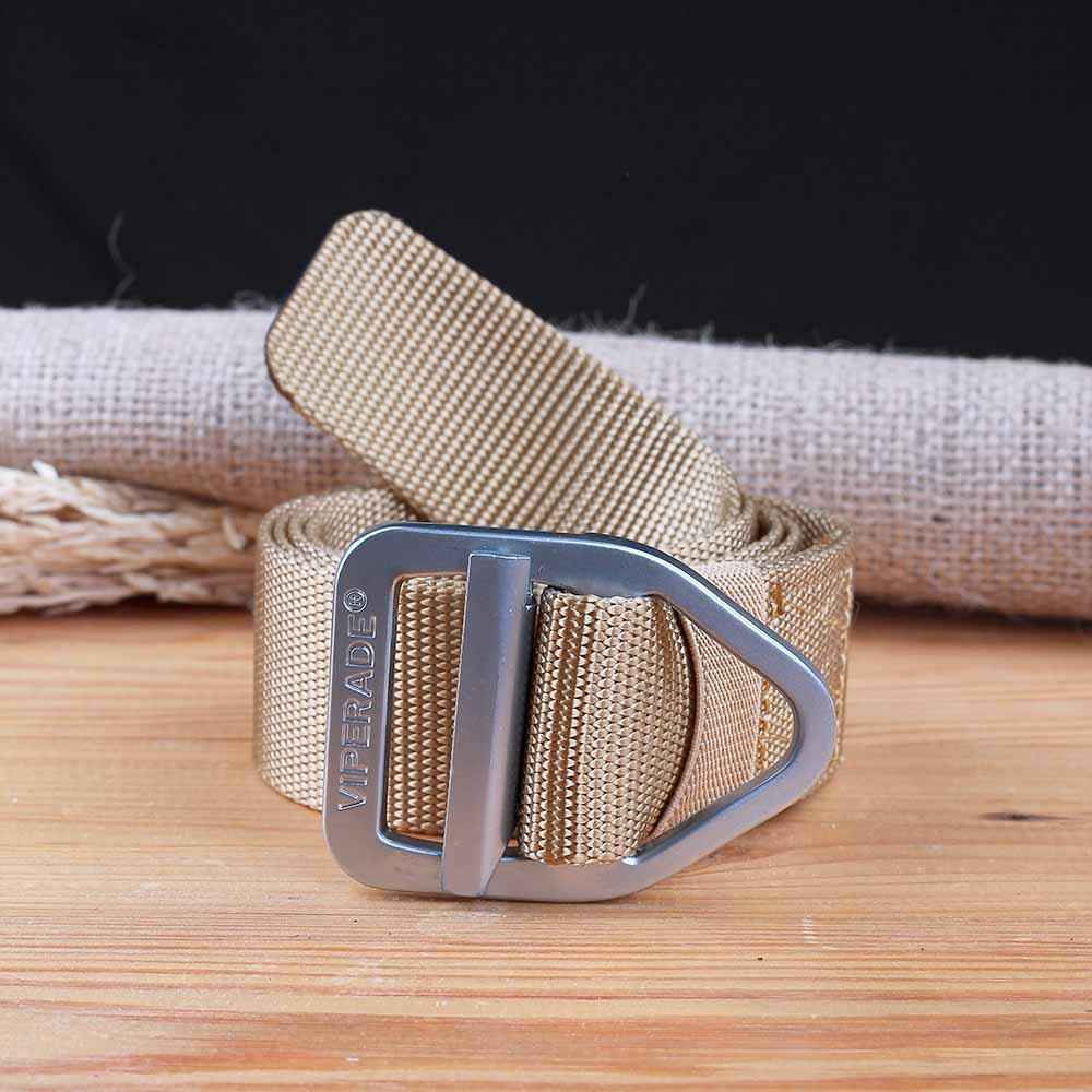 Ikat Pinggang Sabuk Pria Cowok Tactical Military Canvas Gesper Belt Nylon Tsudo Kepala Besi ST 021 022 023