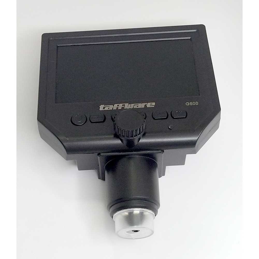 Taffware Mikroskop Digital 3.6MP 600X Monitor &amp; Fleksibel Stand - G600