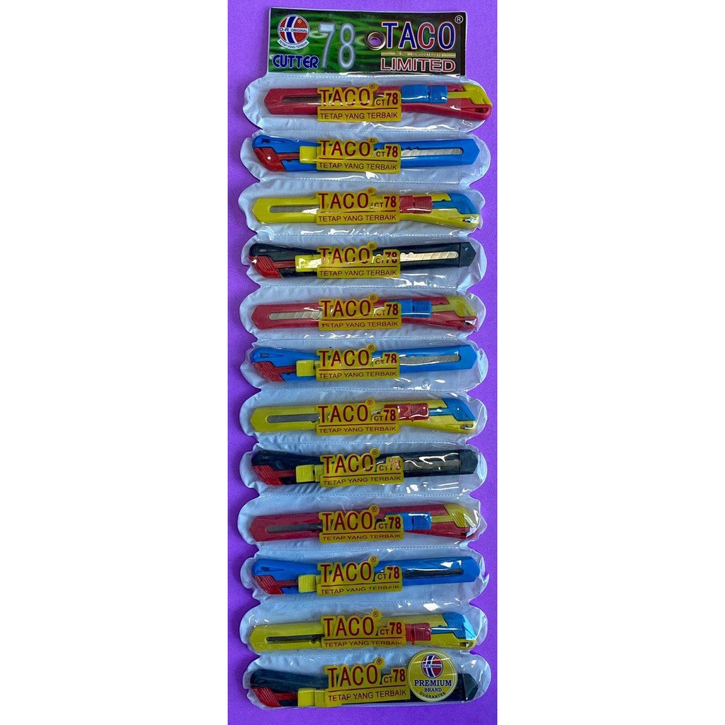 

Cutter TACO kecil CT 78 (per display)