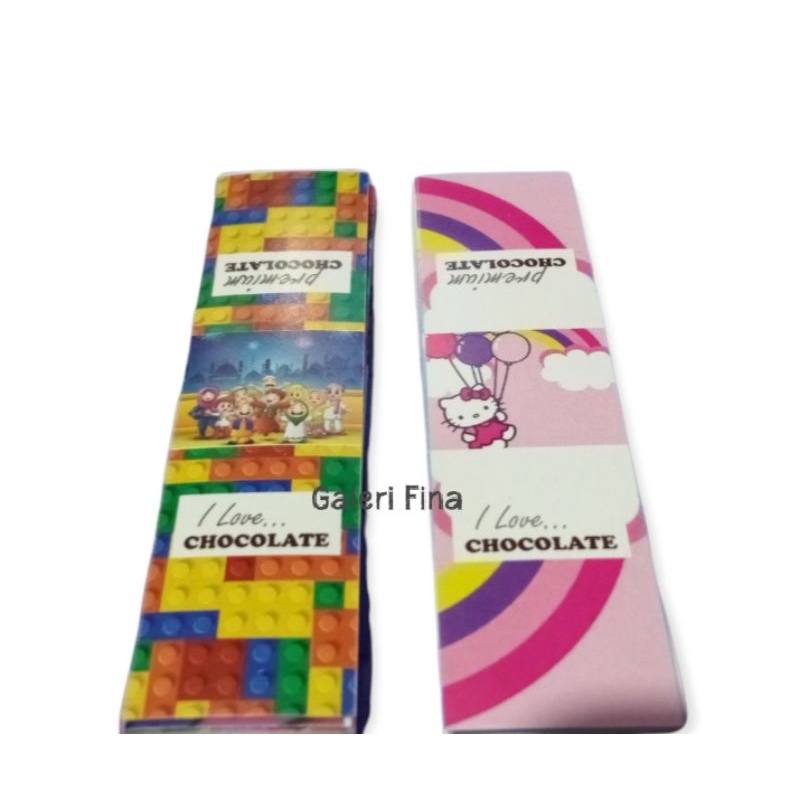 Wrapper coklat/Bungkus coklat Dadu