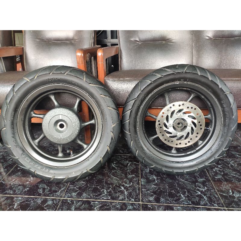 Velg Scoopy Ring 12 Original Komplit ban dan cakram cocok buat modif beat vario