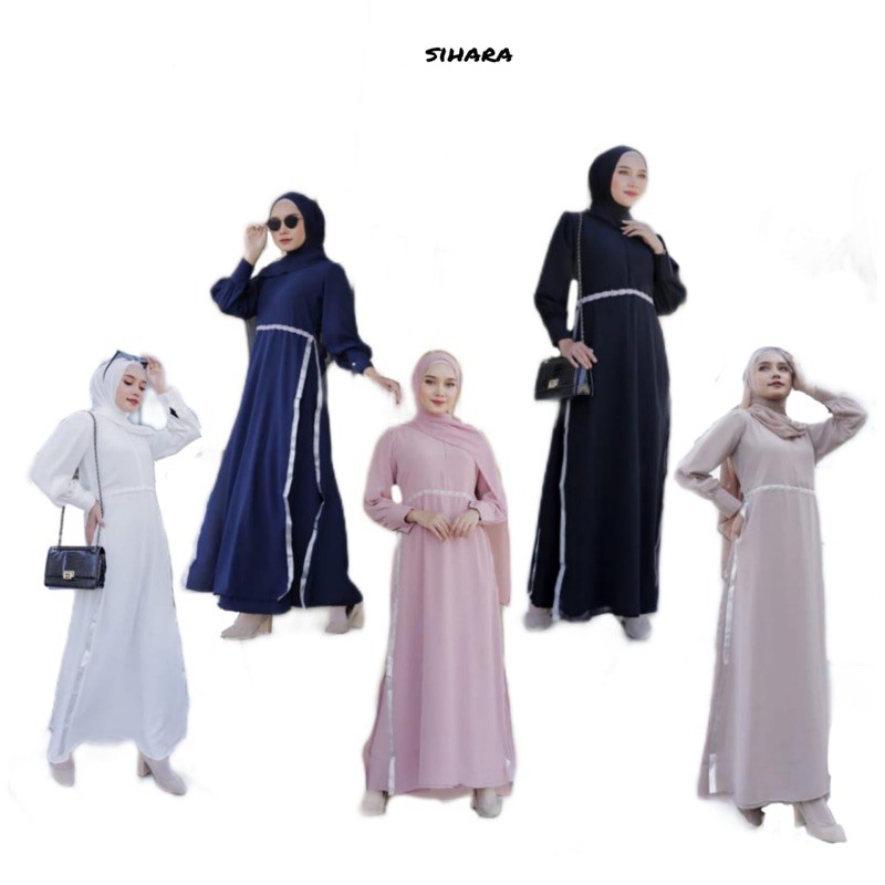 Sihara.id - Humaira Dress Vol. 2 ( Gamis muslim )