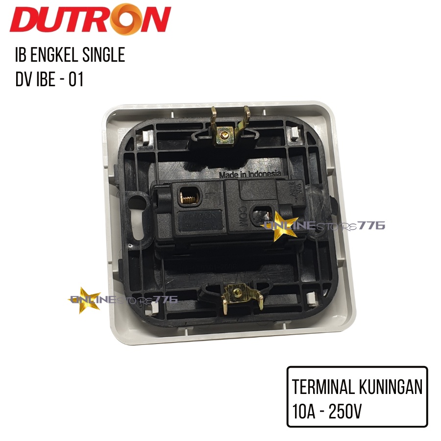 IB Saklar Engkel DUTRON - IB Saklar Tunggal - IB Saklar Single DUTRON