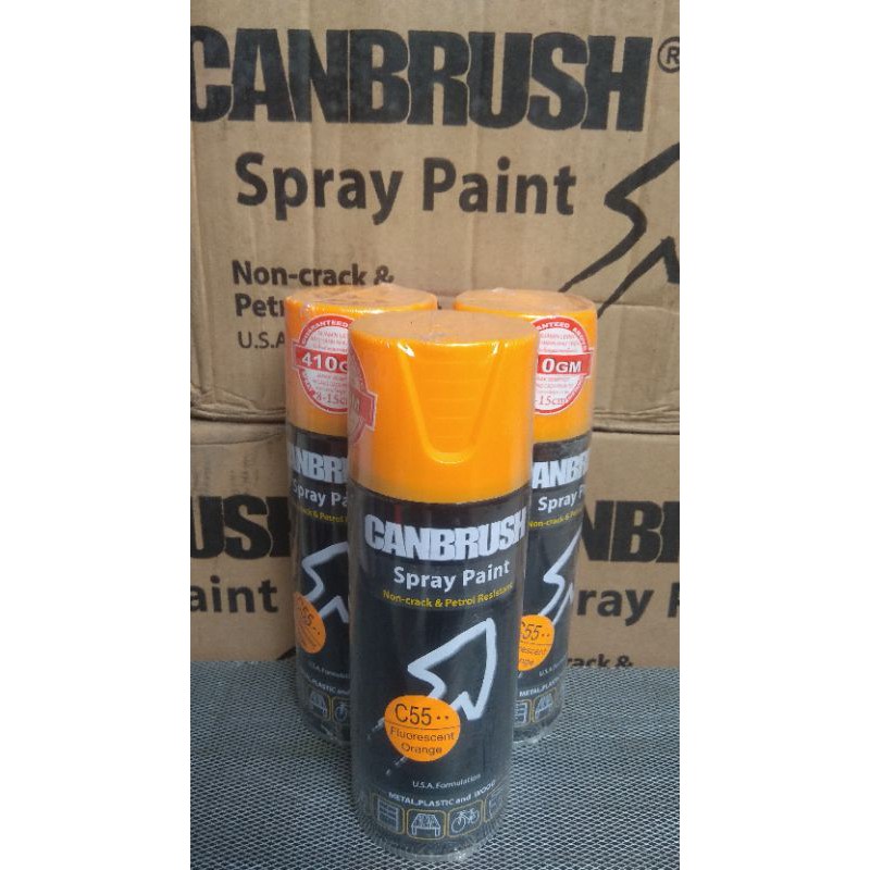 

CANBRUSH C55 FLUORESCENT ORANGE (SPRAY PAINT)