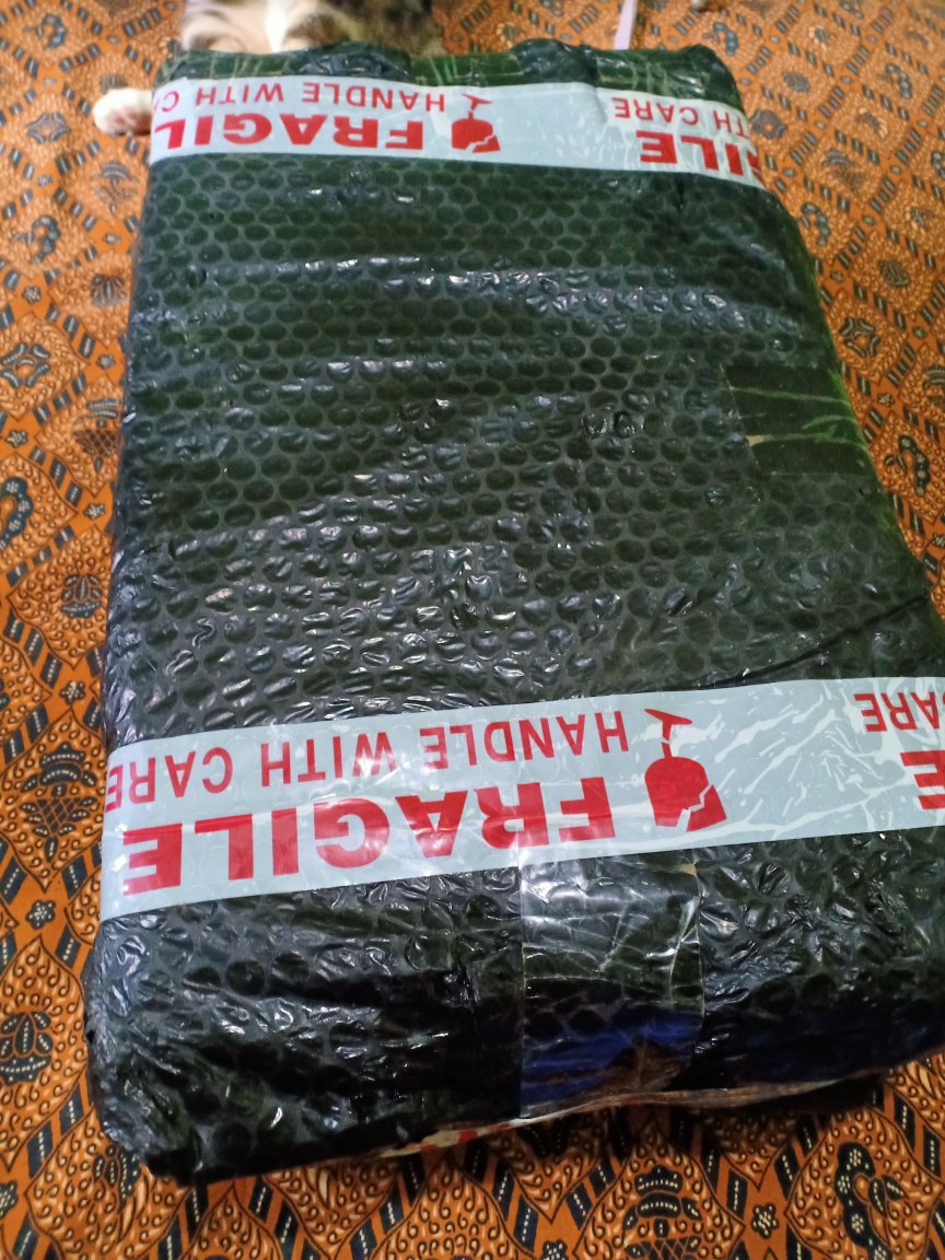 Toples Kaca Set / Keramik  Motif Isi 3set / Rosegarden Bistro 1833