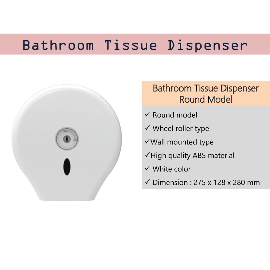 TISSUE DISPENSER TOILET MODEL BULAT