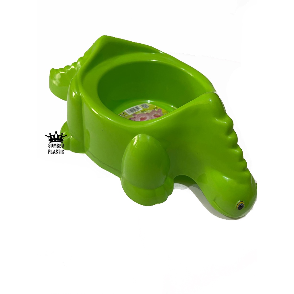 Green Leaf 5107 Pispot Anak Potty Bonbin Bentuk DINOSAURUS