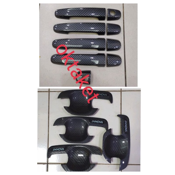 paket outer handle innova lama grand innova 2005-2015 platinum carbon