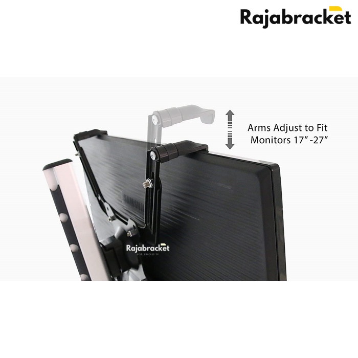 Hot Promo - Vesa Extender Adapter / Penjepit Monitor Non Vesa 17-27 Inch
