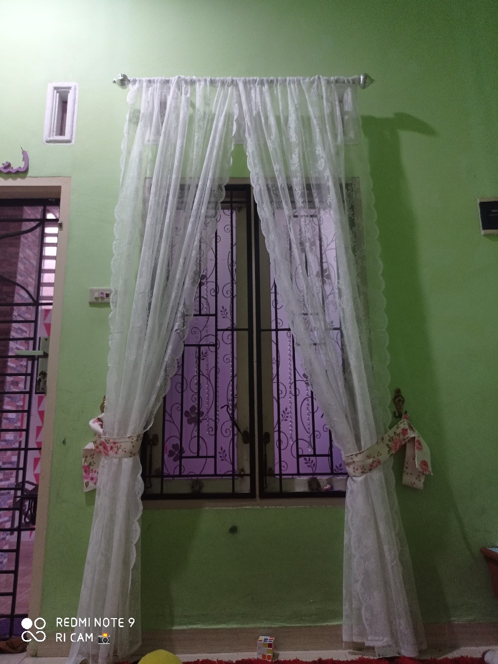 Alvine Spets Gorden Jaring, 1 Pasang Isi Dua Pcs / Alvine Spat / Alvine Spets Tirai Jaring