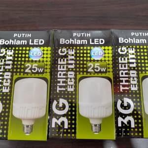 Lampu Led 30 WATT Jumbo laku laku 3G ECO LITE 25 WATT THREE G 25W hemat LED TABUNG MURAH GROSIR 30w