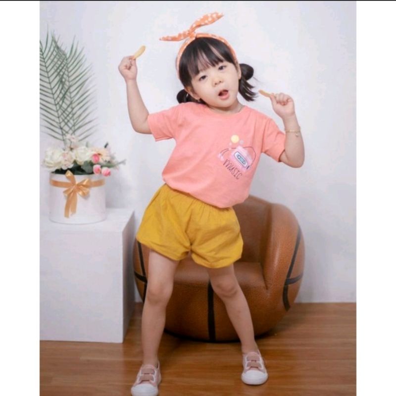 Nara bloomers pants earth tone series celana pendek balon