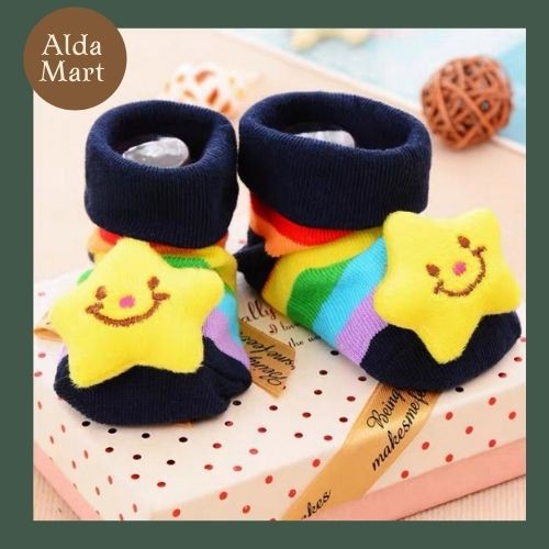 Kaos Kaki Anak 3D Timbul Lucu Unisex Anti Slip Import Korea