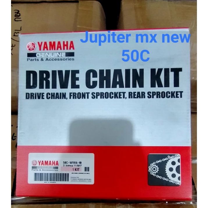 Gear set jupiter mx new. 50C gear set mx new