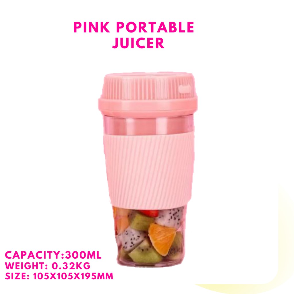 PORTABLE JUICER CUP PINK