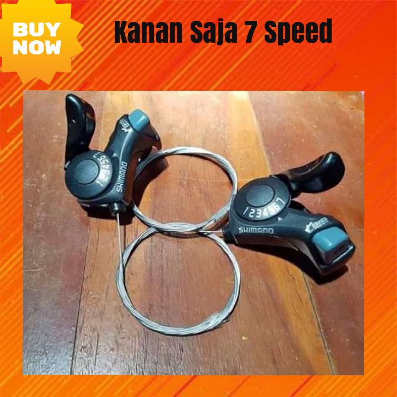 shifter shimano 7 speed kanan saja