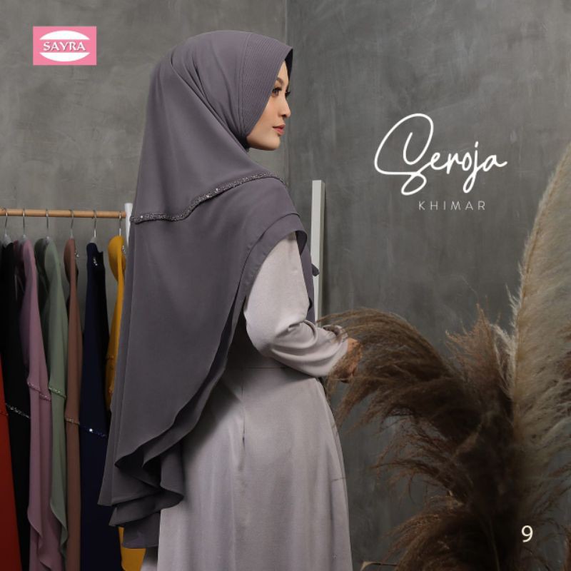 Seroja Khimar By SAVRA NPH