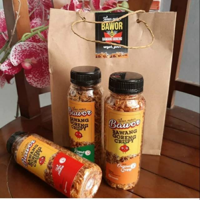 

Bawang Goreng Pedas Asli Brebes Premium