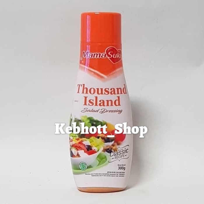 

Mamasuka Thousand Island Salad Dressing 300gr Mama Suka