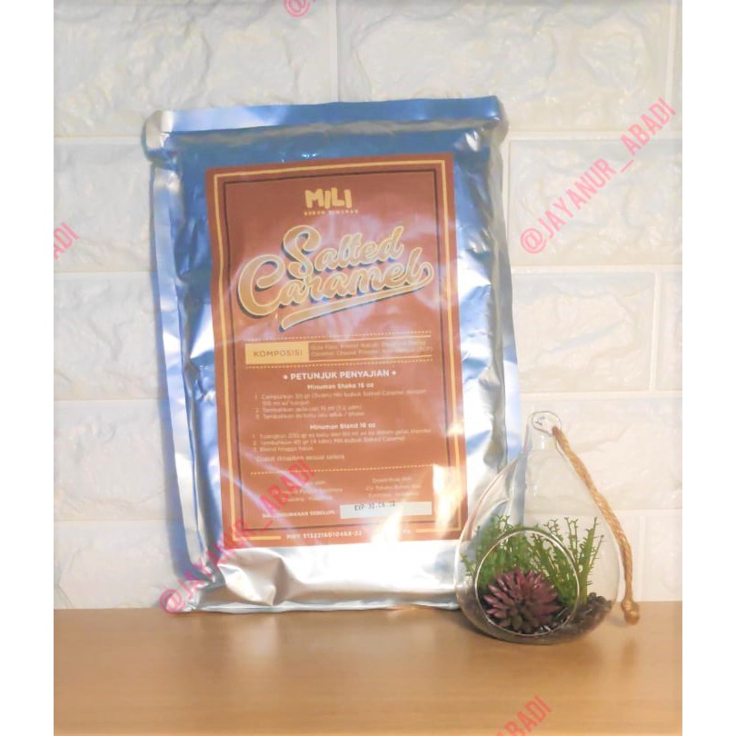 

BUBUK MINUMAN MILI SALTED CARAMEL ORIGINAL 1KG (exp 24bln)