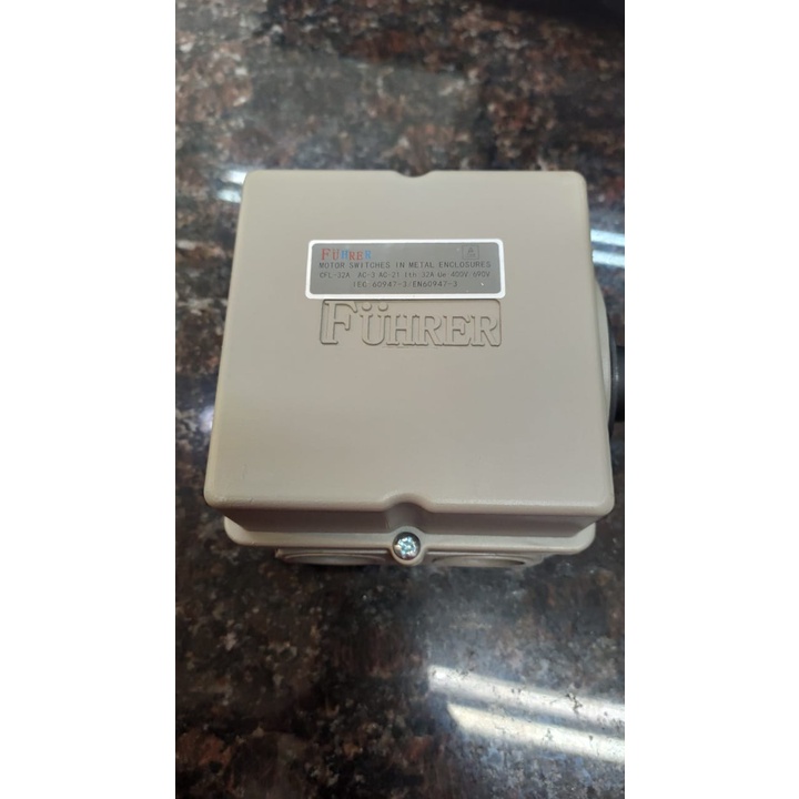 Ohm Saklar / Cam Starter merk FUHRER 4P 16A, 32A, 63A & 100A