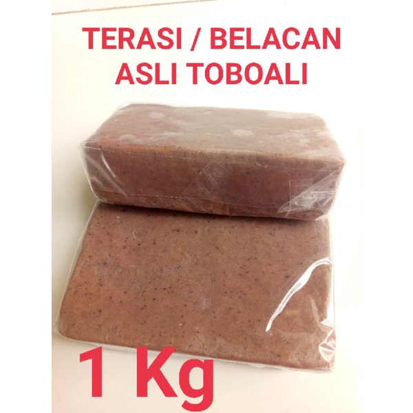 

Terasi udang Bangka Toboali 1 Kg