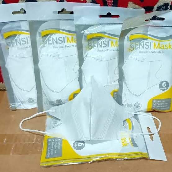 MASKER SENSI DUCKBILL FACE MASK isi 6pcs [ORIGINAL]