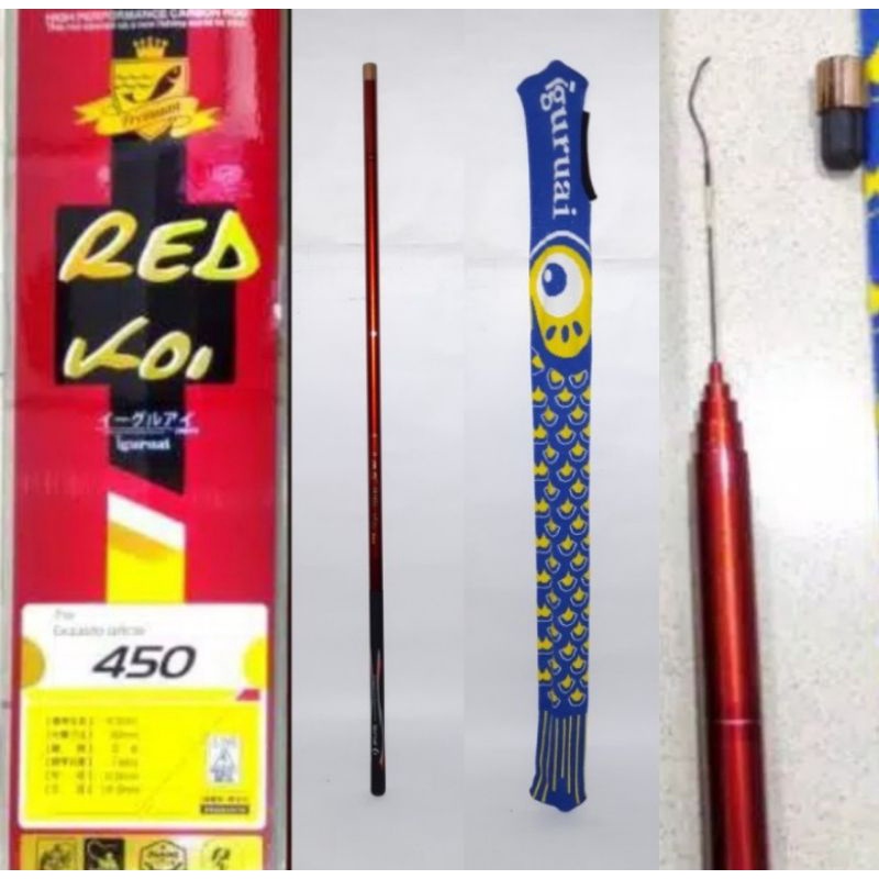 JORAN TEGEK IGURUAI RED KOI 450 HARD.. JAPAN