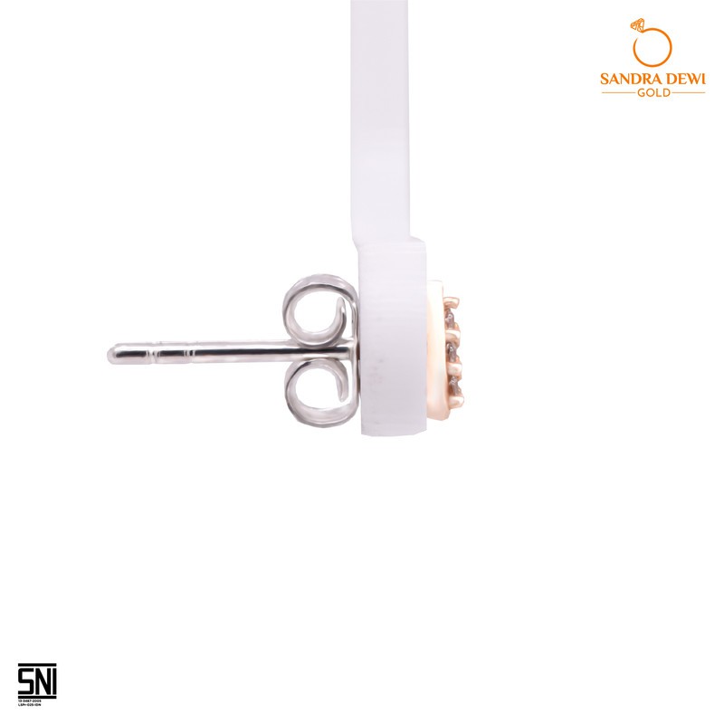 Anting Emas Criss Cross Sandra Dewi Gold 3AZ0419