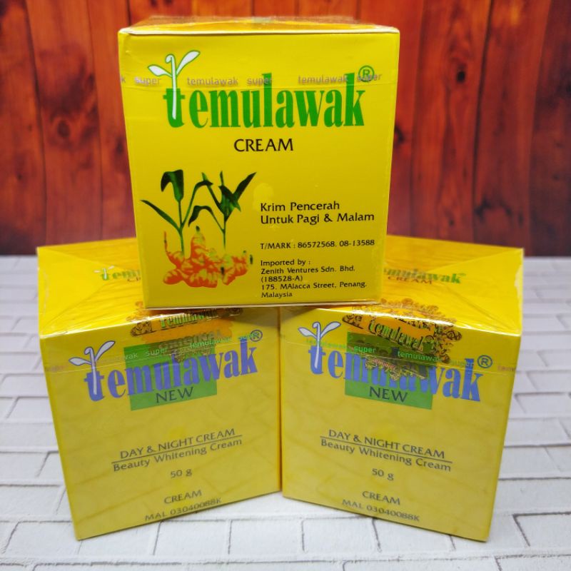 CREAM TEMULAWAK DAY NIGHT SIANG MALAM ORIGINAL