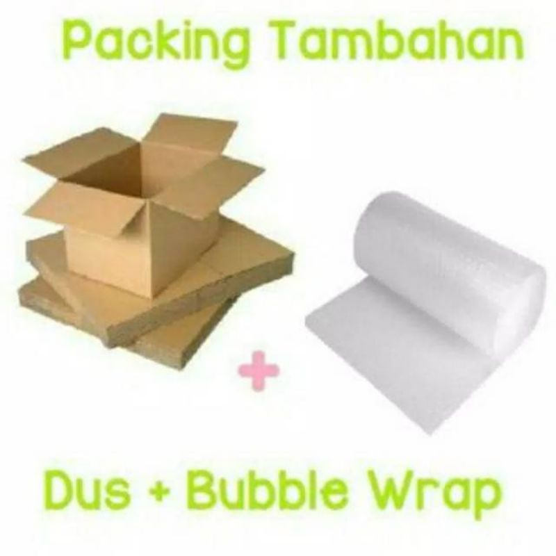 

Dus dan Bubble Wrap untuk Packing extra tambahan demi antisipasi buat keamanan produk