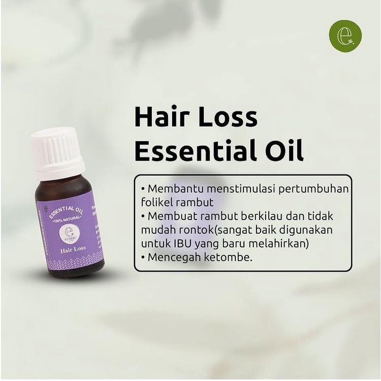 Hair Loss Essential Oil minyak asli / ANTI RAMBUT RONTOK