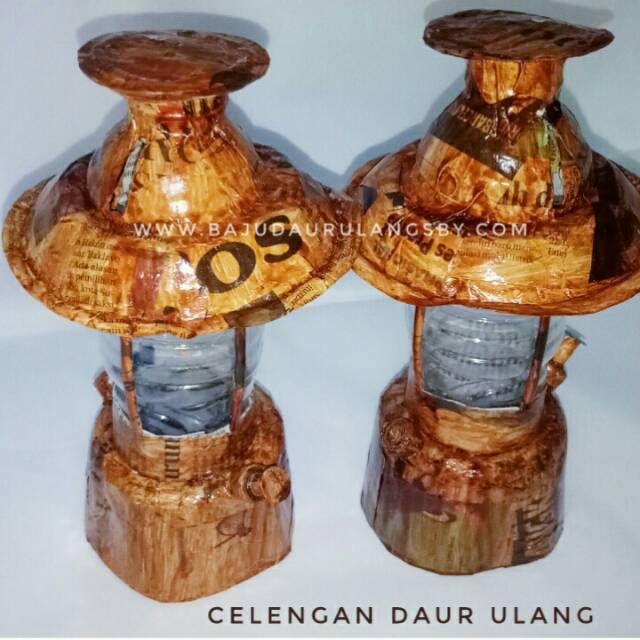 Jual Kerajinan Daur Ulang Celengan Daur Ulang | Shopee Indonesia
