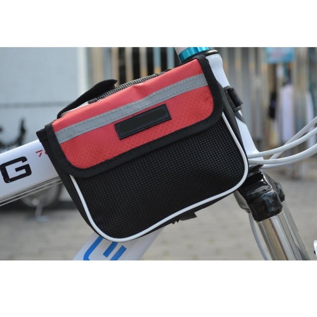 Tas Sepeda Merida Mountain Bike Tube Bag Saddle Pack Waterproof Double Frame