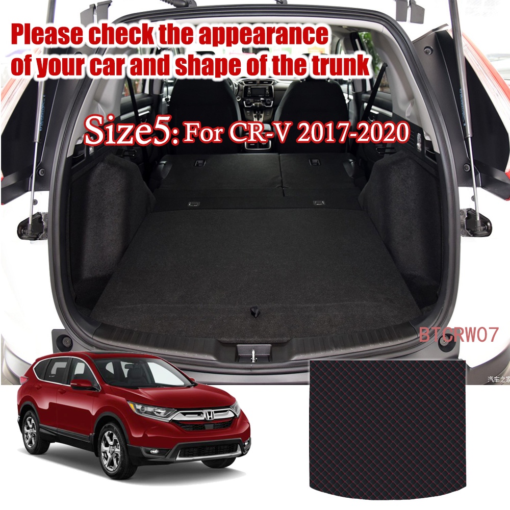 Matras Bagasi Mobil Bahan Kulit Untuk Honda CRV 2017 2018 2019 2020 2021