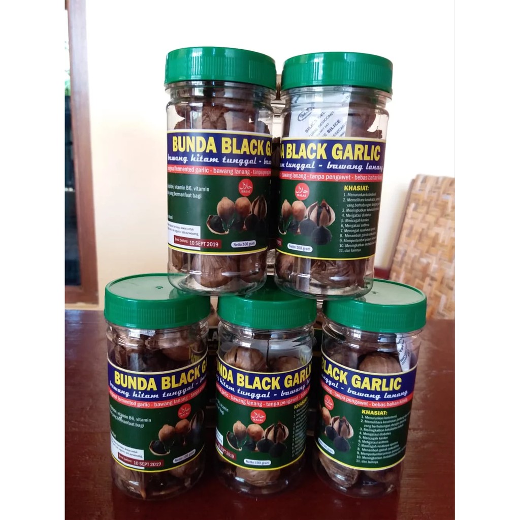 

*Original Produk* Black Garlic Bawang Hitam Bawang Tunggal Bawang Lanang BK