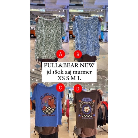 KAOS BASIC PULL&BEAR (JASTIP)