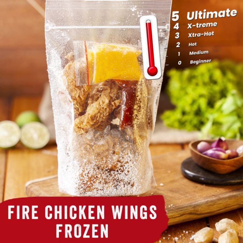 

fire chicken wings ala richees* frozen