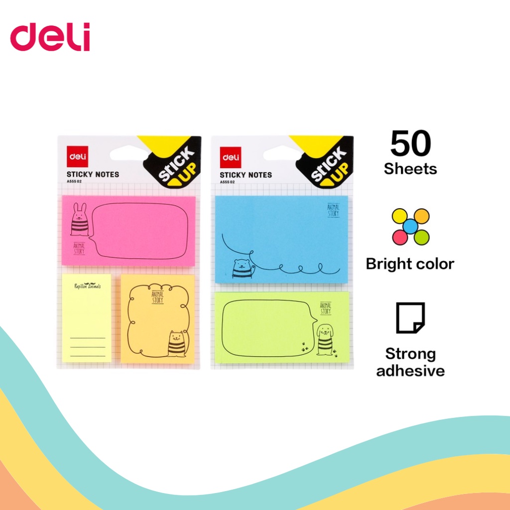 

SALE…!!! STICK NOTE DELI EA-55502 (1 PCS)