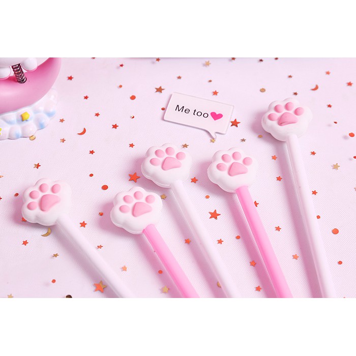 

PULPEN GEL - CAT PAW - 0.5mm BLACK